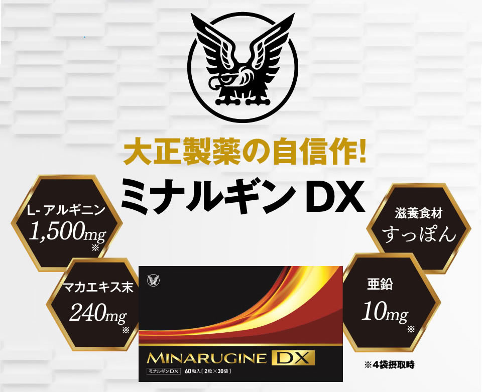 ラッピング無料 大正製薬 ミナルギンDX 60粒 定価6480円